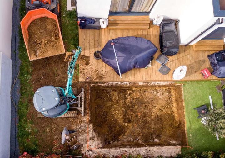 Travaux de démolition	